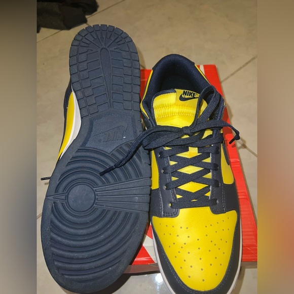 Nike Michigan dunks, size 13 - Picture 4 of 8